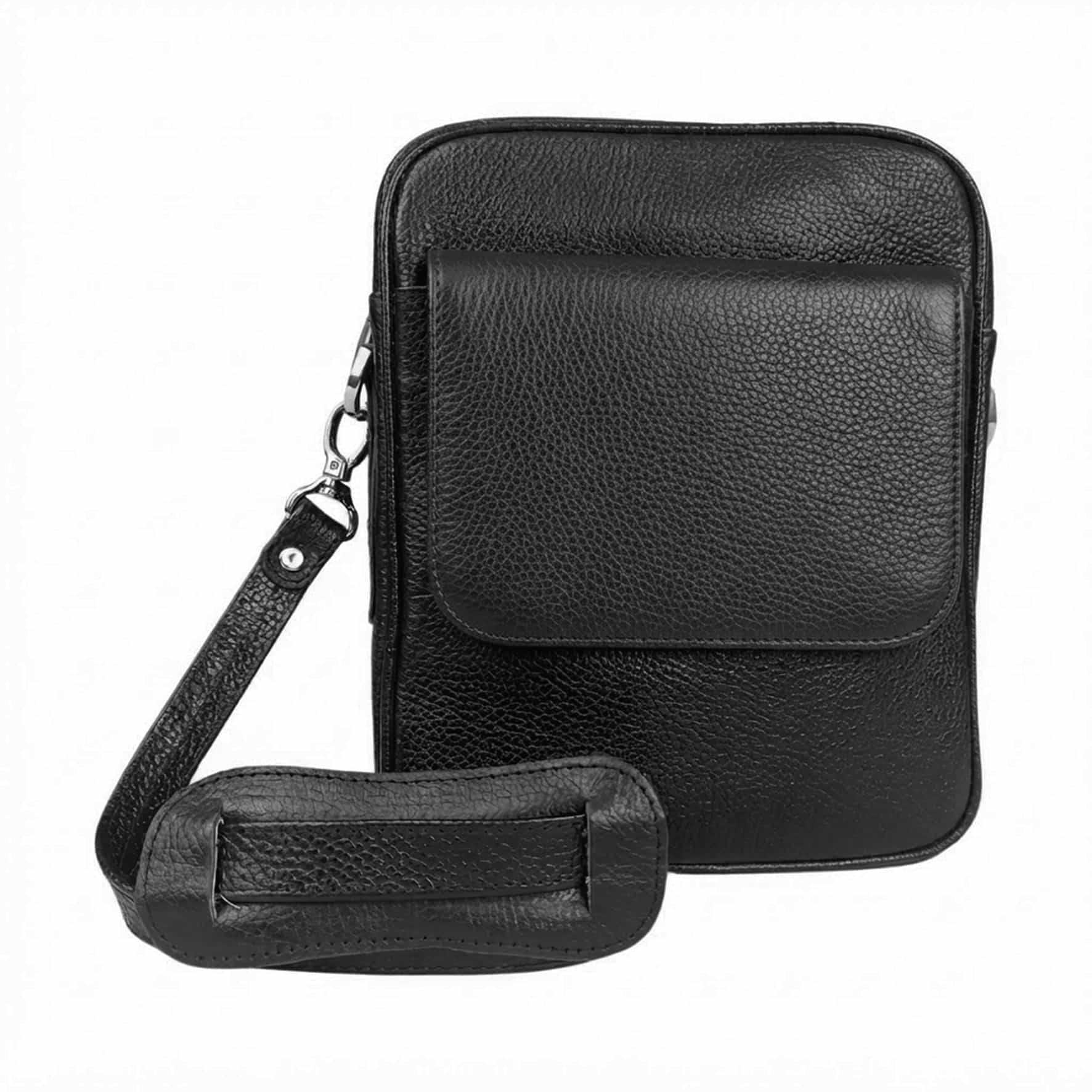  کیف دوشی مردانه چرم طبیعی آرباس کد AR2005 