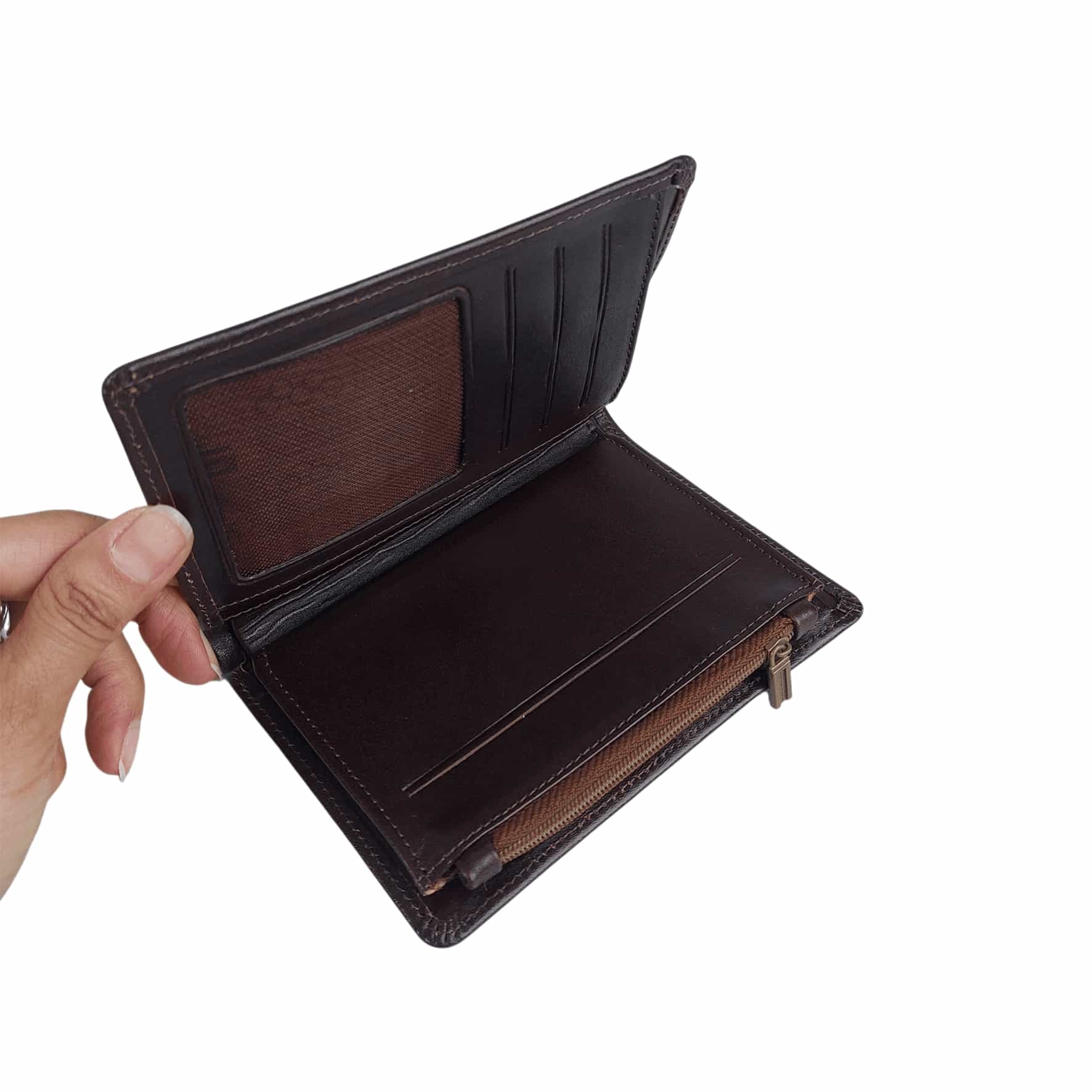  کیف پول کتی مردانه چرم طبیعی آرباس 