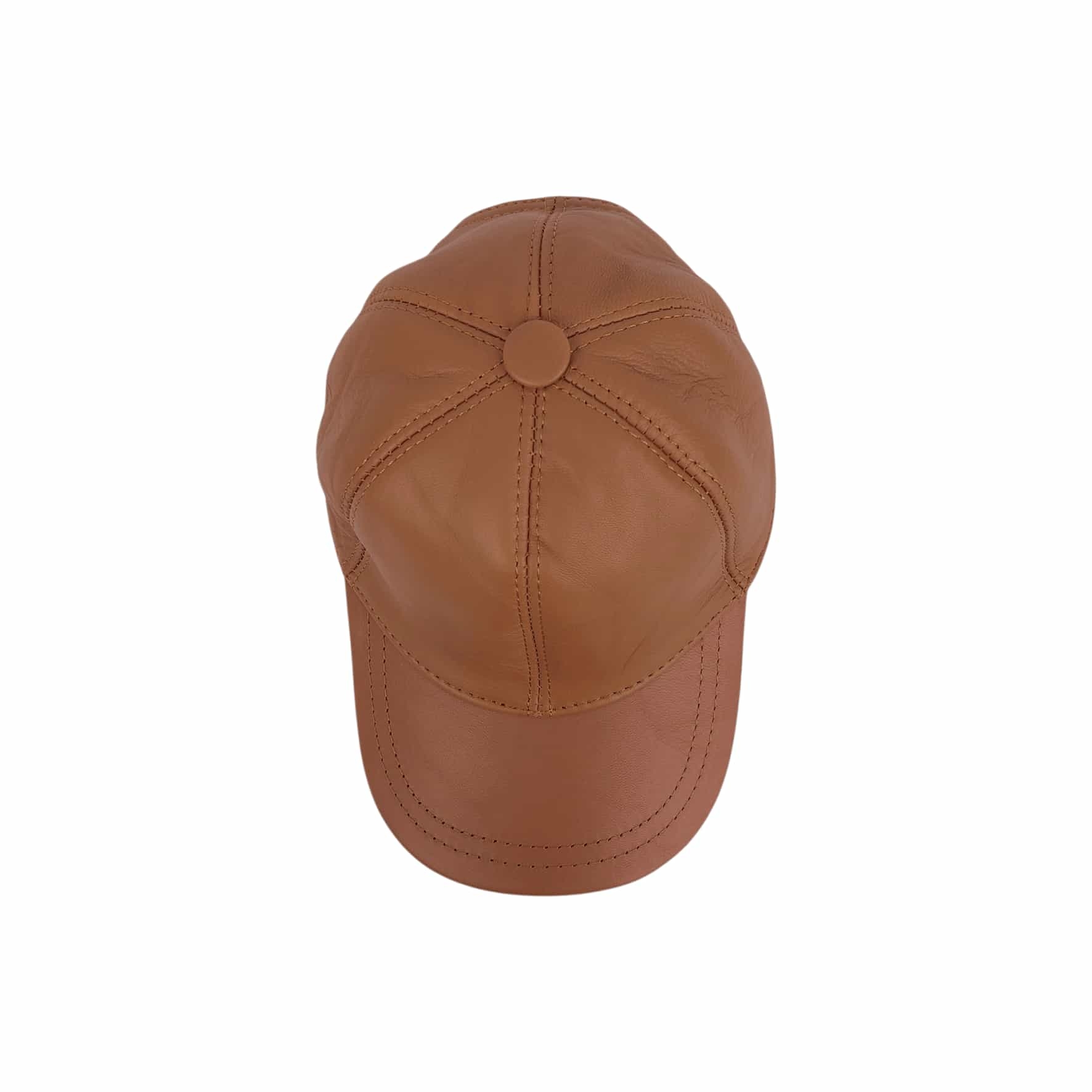  کلاه چرم طبیعی آرباس مدل AR3051 عسلی 
