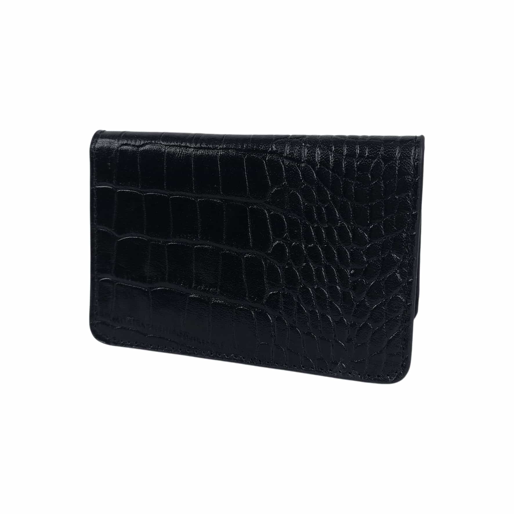  جاکارتی چرم طبیعی آرباس مشکی کروکو کد AR3002 