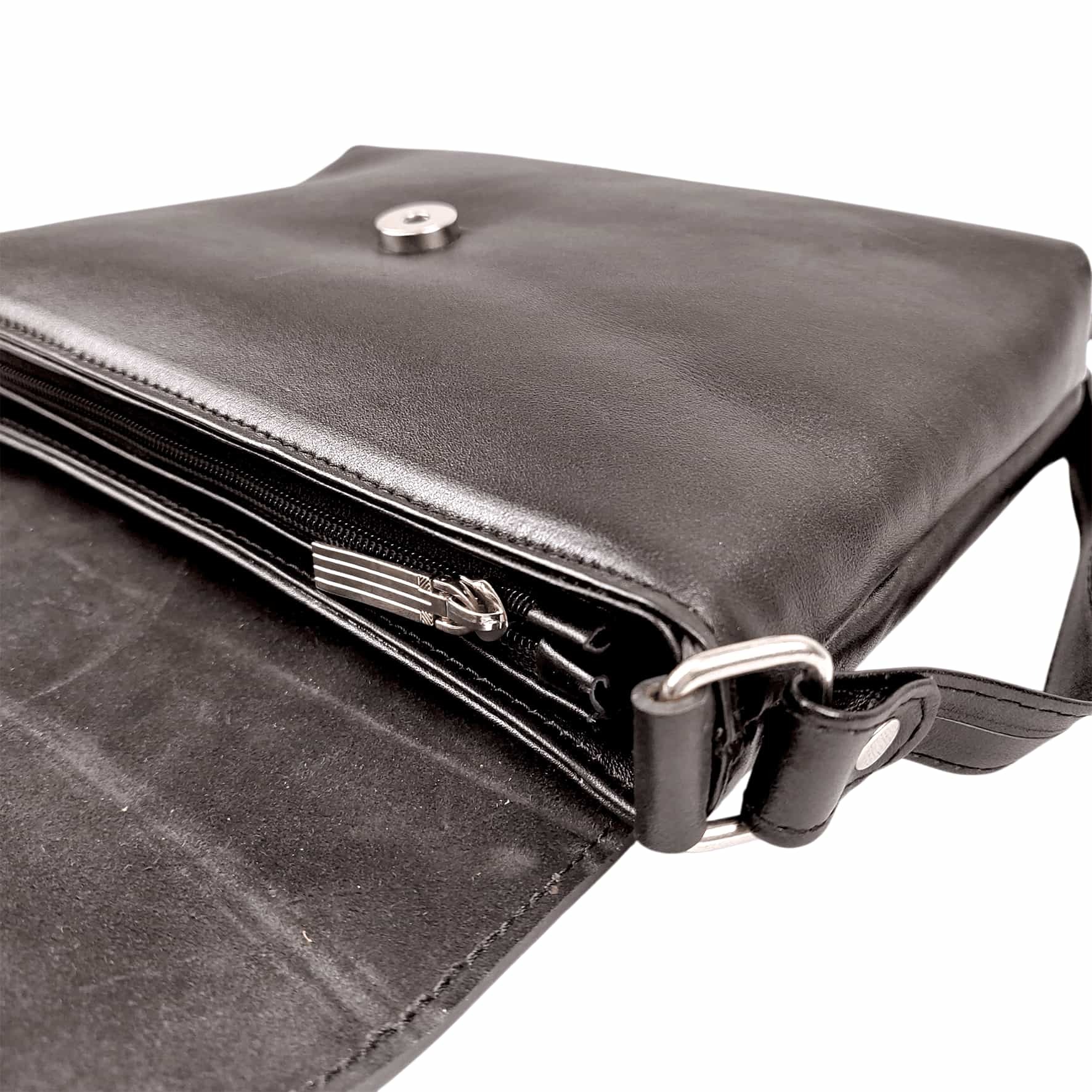 کیف دوشی چرم طبیعی زنانه آرباس مدل AR1007 جزییات