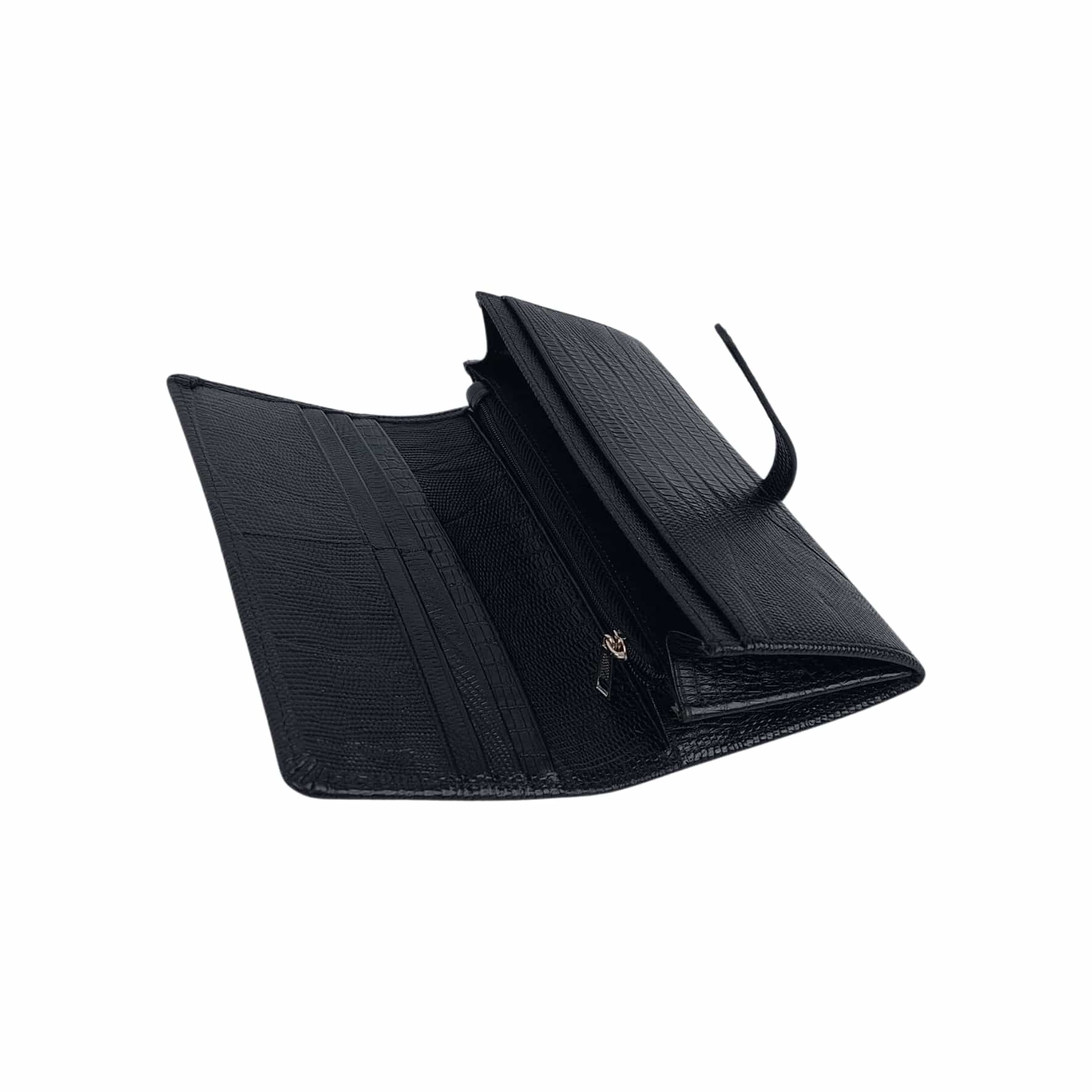  کیف پول زنانه چرم طبیعی مشکی آرباس کد AR3001 