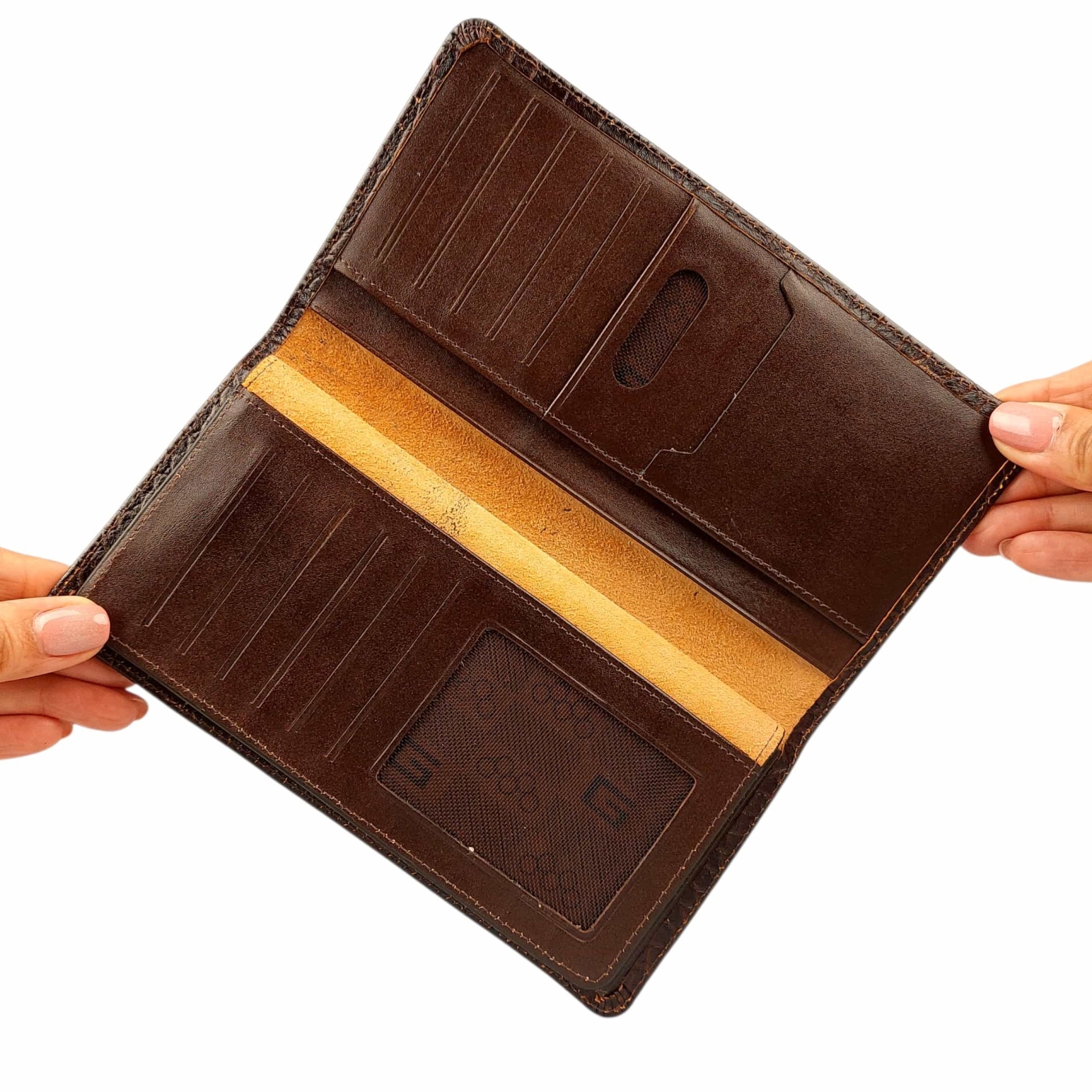 کیف پول مردانه چرم طبیعی آرباس کد AR3207 داخل کیف پول
