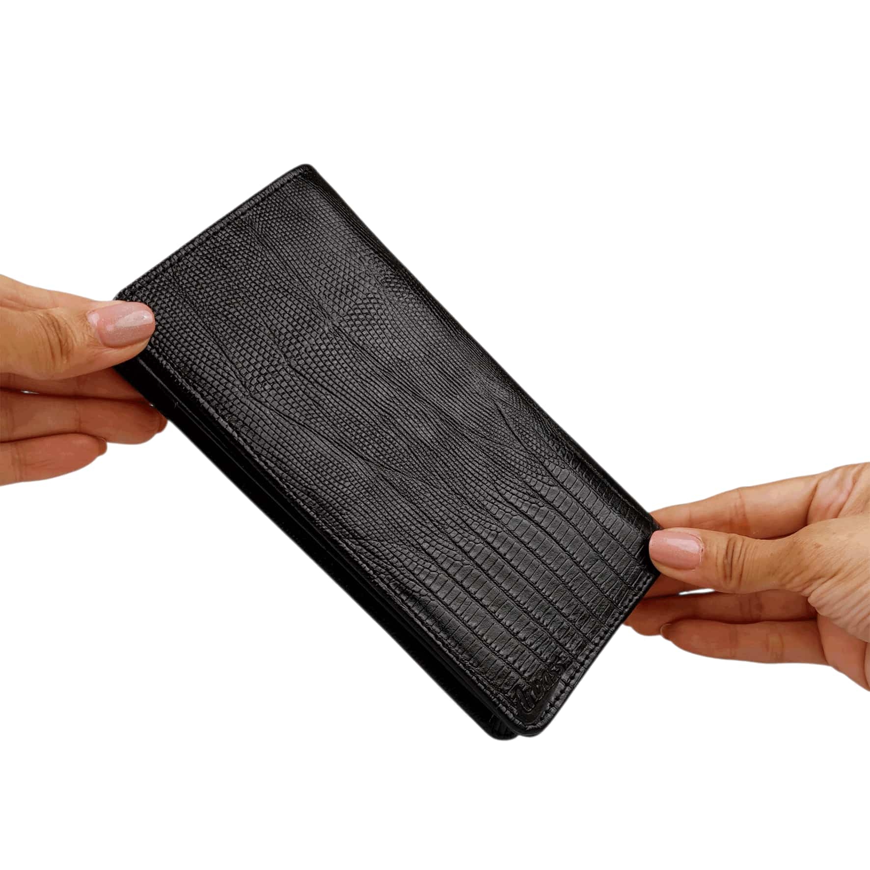 کیف پول مردانه چرم طبیعی آرباس کد AR3206 مشکی کروکو
